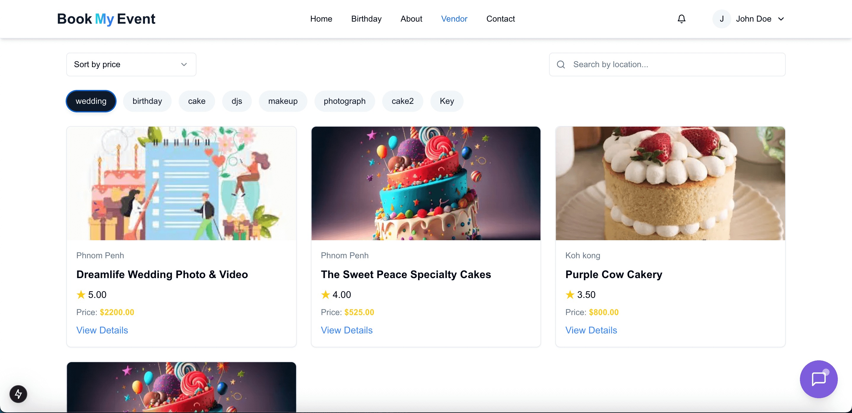 BookMyEvent screenshot 3