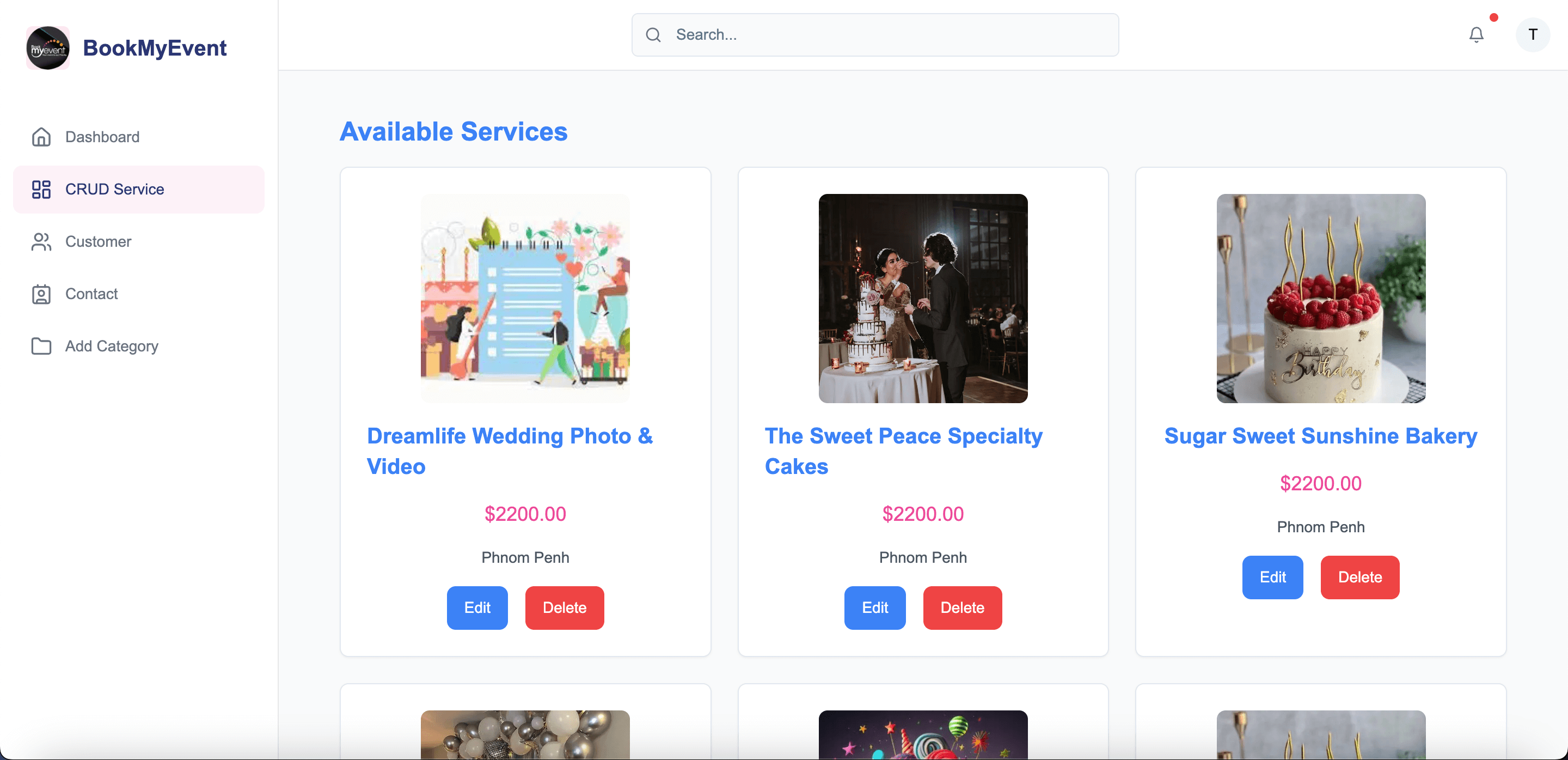 BookMyEvent screenshot 5