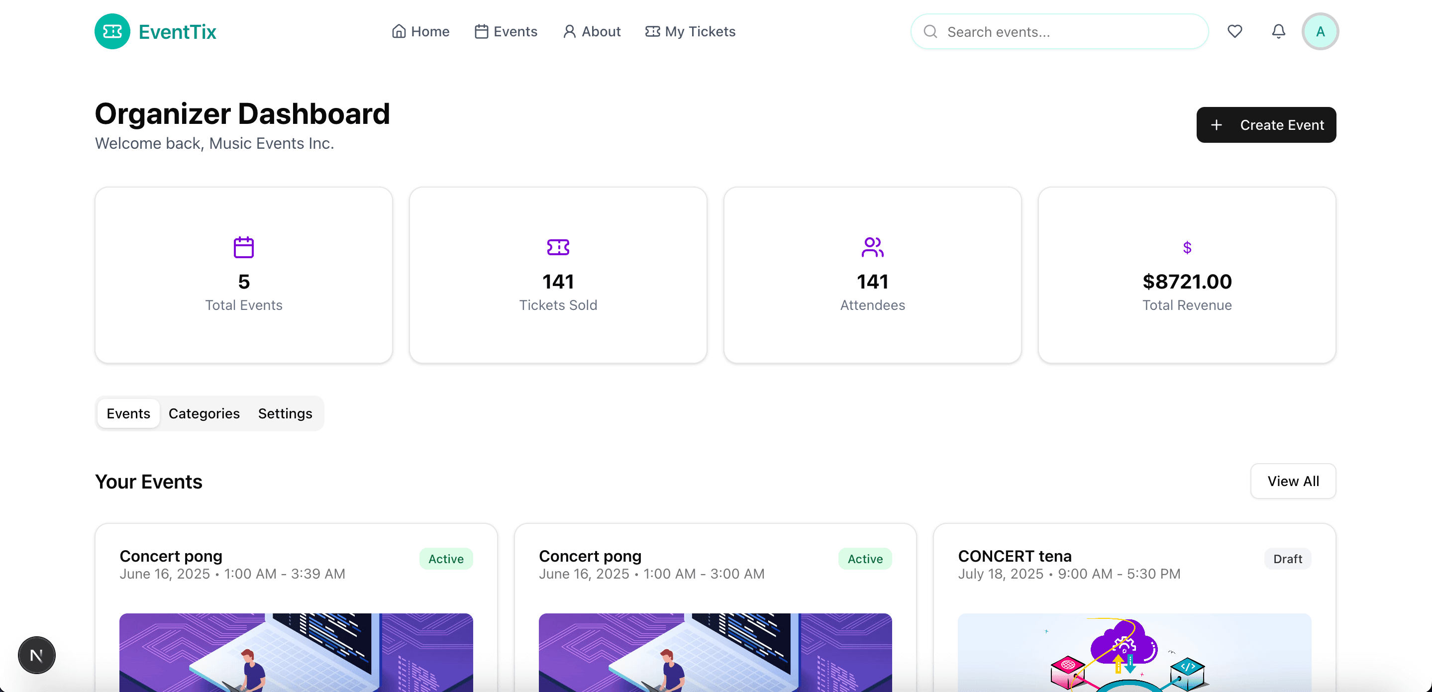 Ticket Provider API screenshot 3